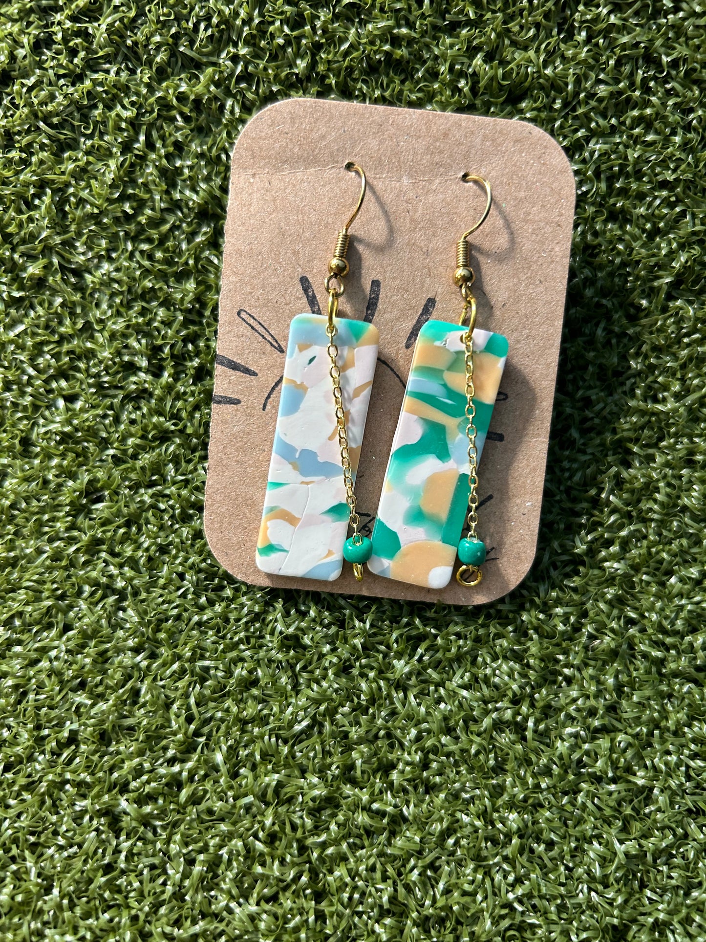 OL10 OPAL Bar Dangle with Chain