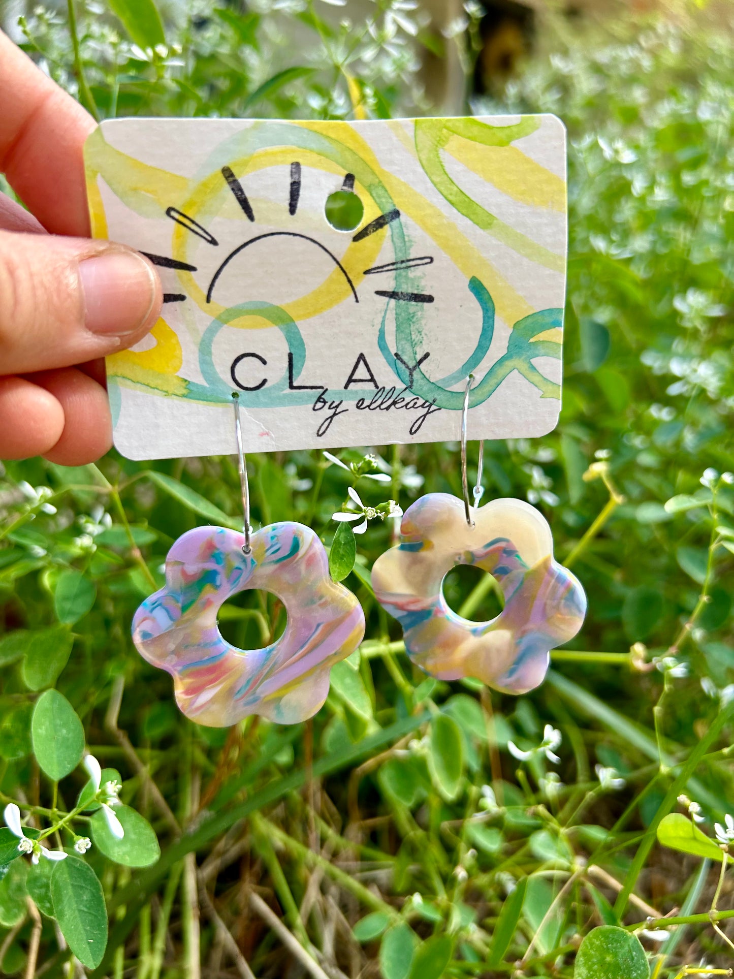 W12 WATERCOLOR Flower Power Statement