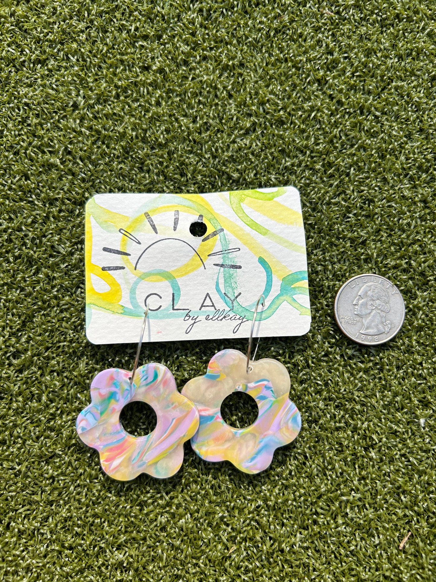 W12 WATERCOLOR Flower Power Statement
