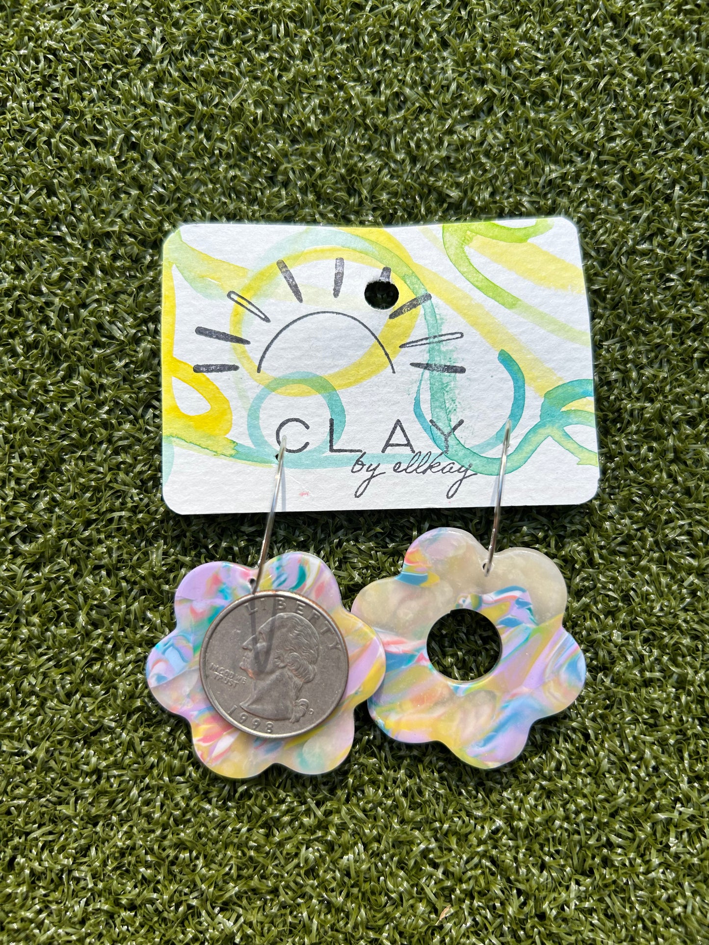 W12 WATERCOLOR Flower Power Statement