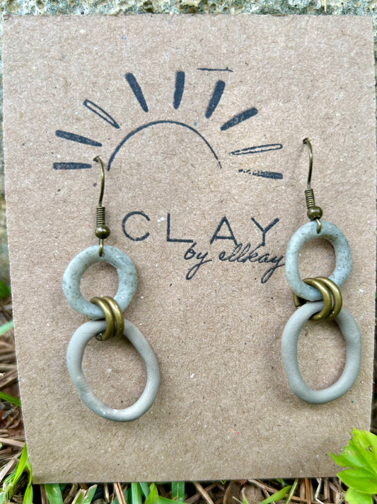 S3 STONE Large Bronze Link